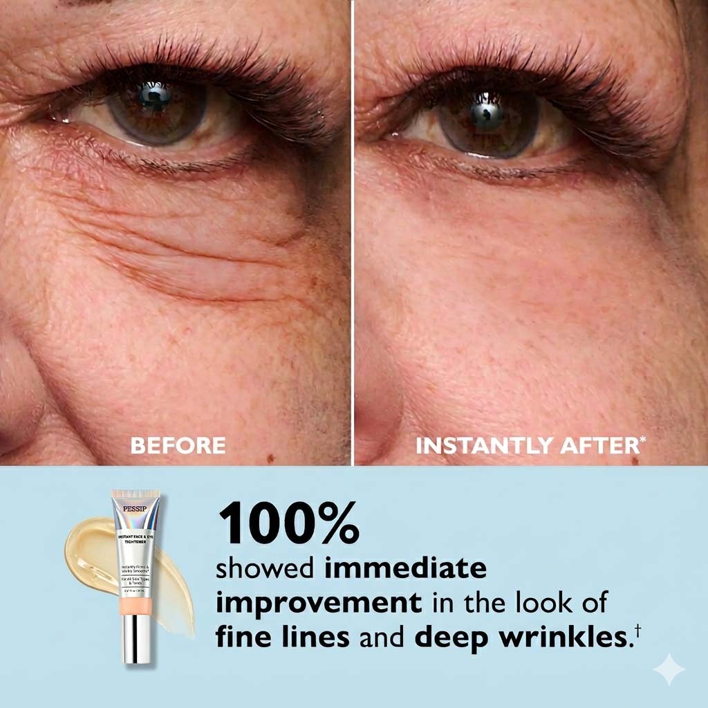 PESSIP Instant Face Temporary Tightener – Instant visible results in 60 seconds